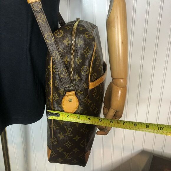 Authentic LOUIS VUITTON LV Danube GM Monogram Crossbody Shoulder Bag Dustbag 🔐 - Picture 14 of 17